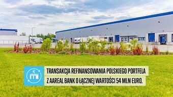 Accolade zwiększa rentowność swojego portfela nieruchomości przemysłowych w Polsce dzięki kredytowi refinansowemu w wysokości 54 mln euro, udzielonemu przez Aareal Bank