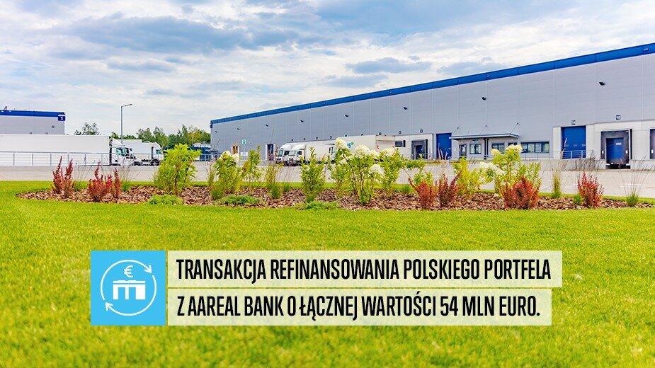 Accolade zwiększa rentowność swojego portfela nieruchomości przemysłowych w Polsce dzięki kredytowi refinansowemu w wysokości 54 mln euro, udzielonemu przez Aareal Bank