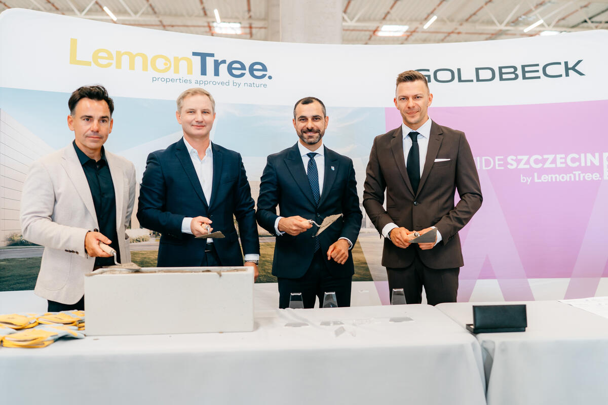 WESTSIDE SZCZECIN NEO: kamień węgielny wmurowany. Nowy obiekt LemonTree gotowy w 2026 roku WESTSIDE SZCZECIN NEO: kamień węgielny wmurowany. Nowy obiekt LemonTree gotowy w 2026 roku