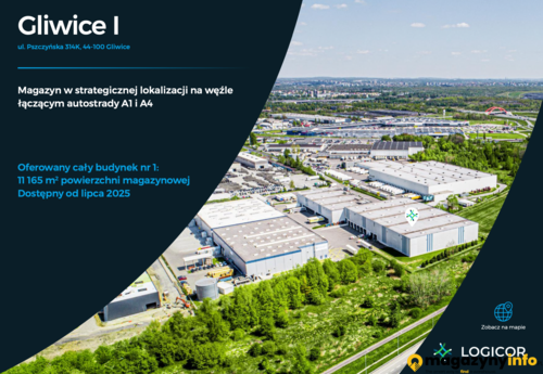 Logicor Gliwice I - Magazyny do wynajęcia