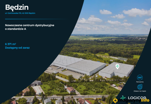 Logicor Będzin III - Magazyny do wynajęcia