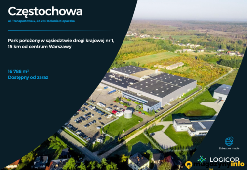Logicor Częstochowa - Magazyny do wynajęcia