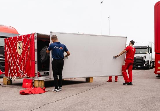 CEVA Logistics wzmacnia partnerstwo z Ferrari jako Premium Partner