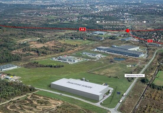 Magazyn do wynajęcia 15330 m² - Skawina